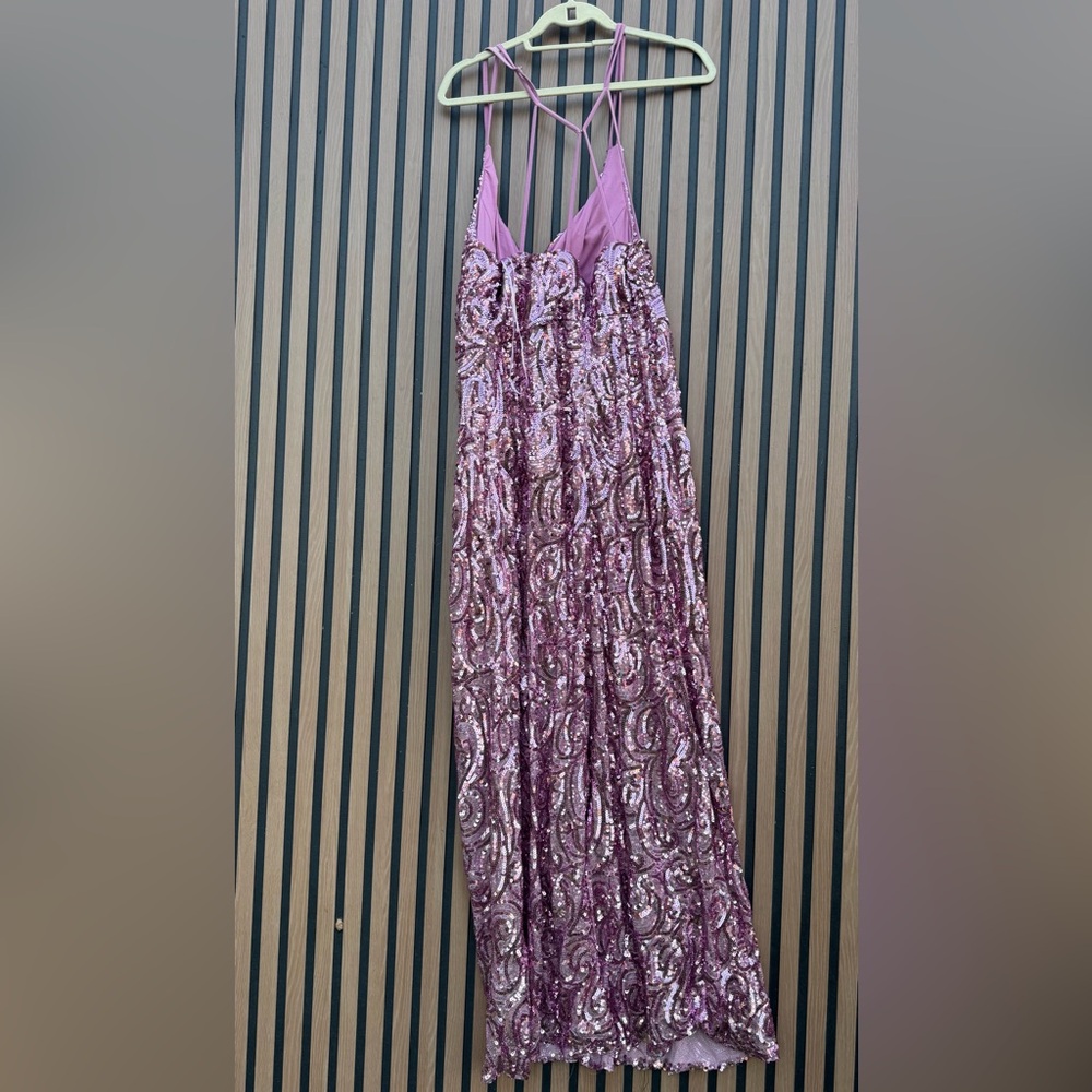 Morgan & Co. Lavender Dress View 3